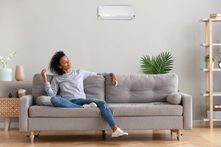 Duc B 001 Woman Under Ductless Ac
