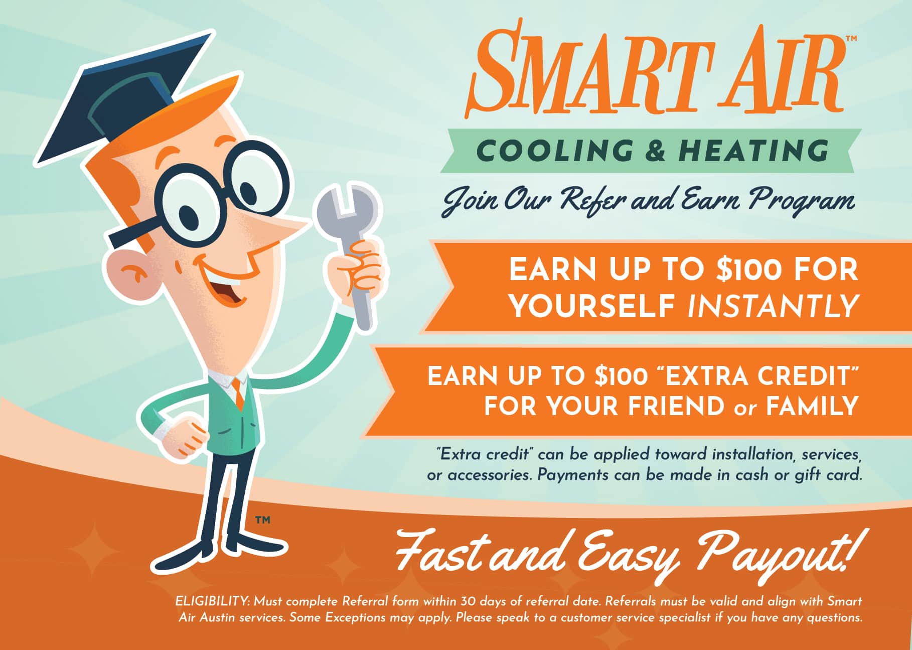 Smart Air refer and earn program